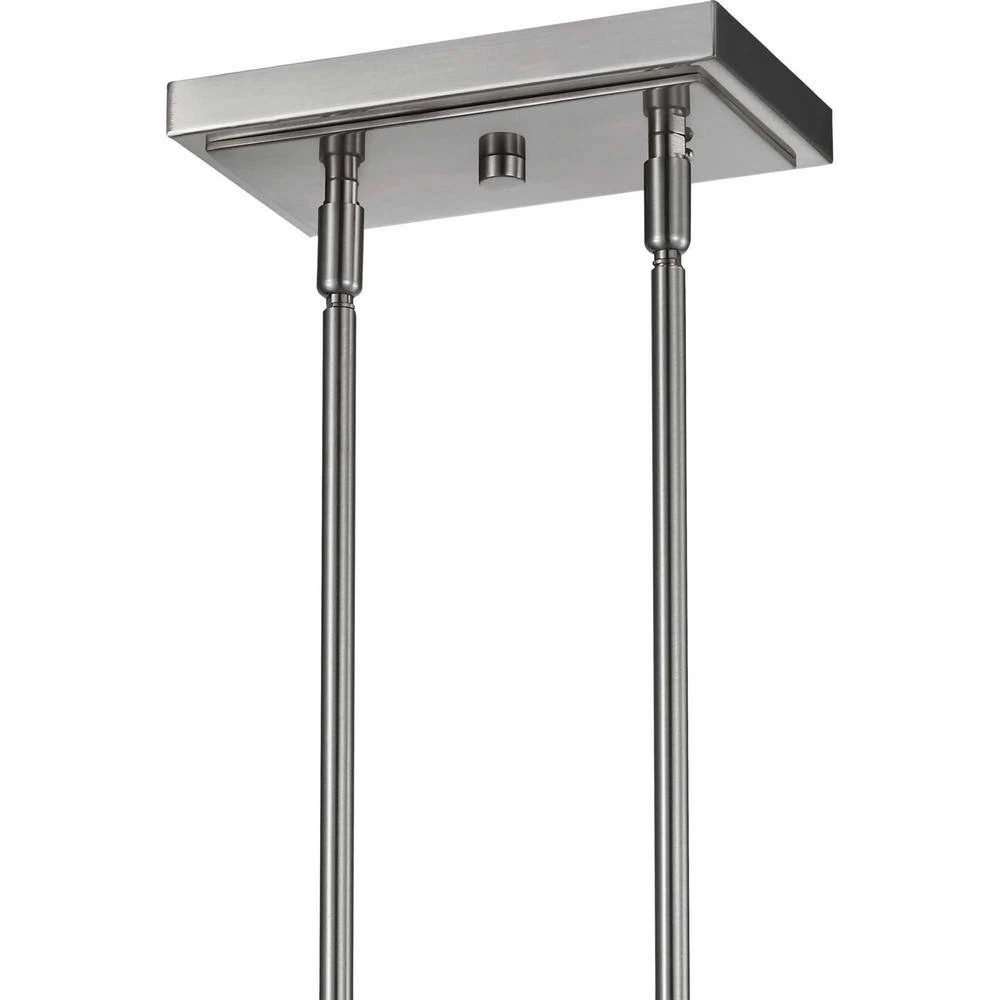 Atwell 2-Light Brushed Nickel Pendant by Progress Lighting 11 Atwell 2-Light Brushed Nickel Pendant by Progress Lighting - Image 9