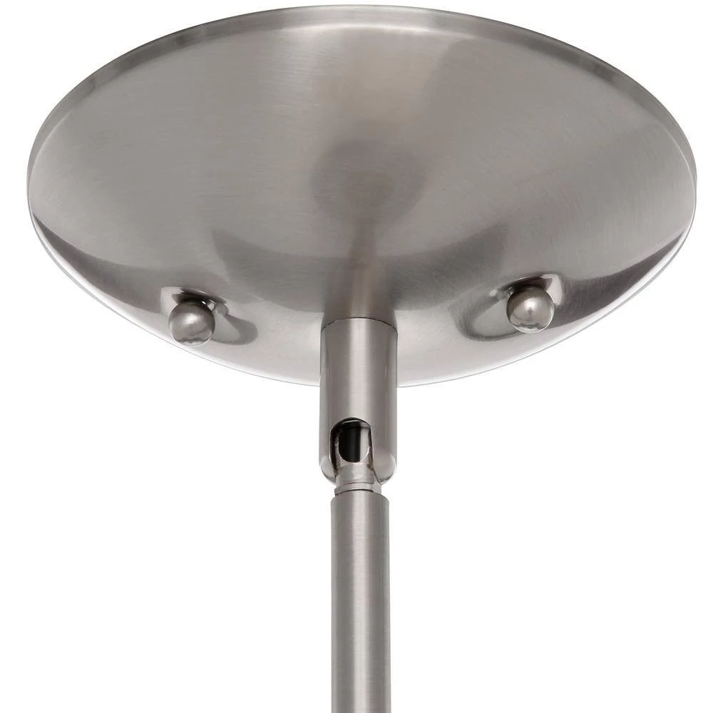 1-Light Brushed Nickel Pendant with Clear Prismatic Glass by Progress Lighting 7 1-Light Brushed Nickel Pendant with Clear Prismatic Glass by Progress Lighting - Image 5