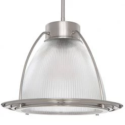1-Light Brushed Nickel Pendant with Clear Prismatic Glass by Progress Lighting 10 1-Light Brushed Nickel Pendant with Clear Prismatic Glass by Progress Lighting -Progress Lighting Shop brushed nickel progress lighting chandeliers p5182 09 a0 1000