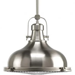 Fresnel Lens Collection 16" One-Light Pendant by Progress Lighting