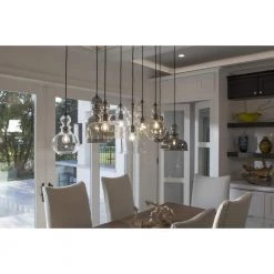 Staunton Collection 1-Light Brushed Nickel Pendant with Clear Glass by Progress Lighting -Progress Lighting Shop brushed nickel progress lighting chandeliers p5332 09 1d 1000