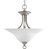 Trinity Brushed Nickel 2-light Semi-flushmount by Progress Lighting -Progress Lighting Shop brushed nickel progress lighting flush mount lights p3473 09 64 1000
