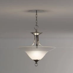 Trinity Brushed Nickel 2-light Semi-flushmount by Progress Lighting 9 Trinity Brushed Nickel 2-light Semi-flushmount by Progress Lighting -Progress Lighting Shop brushed nickel progress lighting flush mount lights p3473 09 c3 1000