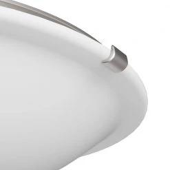 16 in. Dome Collection 24-Watt Brushed Nickel Integrated LED Flush Mount by Progress Lighting -Progress Lighting Shop brushed nickel progress lighting flush mount lights p350056 009 30 40 1000