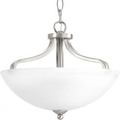 Laird Collection 2-Light Brushed Nickel Semi-Flush Mount by Progress Lighting -Progress Lighting Shop brushed nickel progress lighting flush mount lights p350057 009 c3 1000