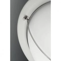 9 in. Portal 17-Watt Brushed Nickel Integrated LED Flush Mount by Progress Lighting -Progress Lighting Shop brushed nickel progress lighting flush mount lights p3631 0930k9 40 1000