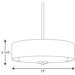 Invite Collection 3-Light Brushed Nickel Semi-Flush Mount by Progress Lighting -Progress Lighting Shop brushed nickel progress lighting flush mount lights p3694 09 31 1000