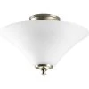 Janos Collection 2-Light Brushed Nickel Semi-Flush Mount by Progress Lighting -Progress Lighting Shop brushed nickel progress lighting flush mount lights p3855 09 64 1000