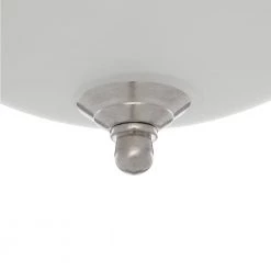 1-Light Brushed Nickel Flush Mount by Progress Lighting -Progress Lighting Shop brushed nickel progress lighting flush mount lights p3924 09 a0 1000