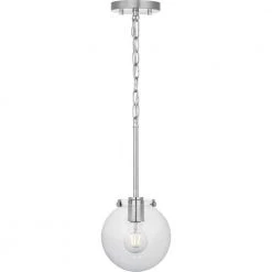 Berea 1-Light Brushed Nickel Mini-Pendant with Clear Seeded Glass Shade by Progress Lighting 10 Berea 1-Light Brushed Nickel Mini-Pendant with Clear Seeded Glass Shade by Progress Lighting -Progress Lighting Shop brushed nickel progress lighting pendant lights p500340 009 4f 1000