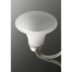 Applause Collection 1-Light Brushed Nickel Mini Pendant with Etched Parchment Glass by Progress Lighting -Progress Lighting Shop brushed nickel progress lighting pendant lights p5010 09 40 1000