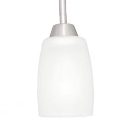 Wisten 4 in. 1-Light Brushed Nickel Mini Pendant with Etched Glass Shade by Progress Lighting -Progress Lighting Shop brushed nickel progress lighting pendant lights p5108 09 1d 1000