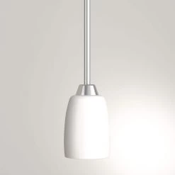 Wisten 4 in. 1-Light Brushed Nickel Mini Pendant with Etched Glass Shade by Progress Lighting -Progress Lighting Shop brushed nickel progress lighting pendant lights p5108 09 a0 1000