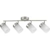 Ridgecrest 4-Light Brushed Nickel Incandescent Track Lighting Head by Progress Lighting -Progress Lighting Shop brushed nickel progress lighting track lighting heads p900012 009 64 1000