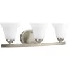 Adorn Collection 3-Light Brushed Nickel Etched Glass Traditional Bath Vanity Light by Progress Lighting -Progress Lighting Shop brushed nickel progress lighting vanity lighting p2010 09 64 1000