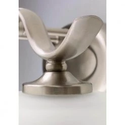 Inspire Collection 4-Light Brushed Nickel Etched Glass Traditional Bath Vanity Light by Progress Lighting -Progress Lighting Shop brushed nickel progress lighting vanity lighting p2021 09 66 1000