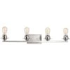 Debut Collection 4-Light Brushed Nickel Farmhouse Bath Vanity Light by Progress Lighting 2 Debut Collection 4-Light Brushed Nickel Farmhouse Bath Vanity Light by Progress Lighting -Progress Lighting Shop brushed nickel progress lighting vanity lighting p300011 009 64 1000