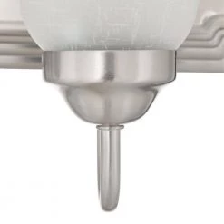 30 in. 4-Light Brushed Nickel Bathroom Vanity Light with Glass Shades by Progress Lighting -Progress Lighting Shop brushed nickel progress lighting vanity lighting p300075 009 1d 1000