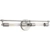 Circuit Collection 2-Light Brushed Nickel Urban Industrial Bath Vanity Light by Progress Lighting -Progress Lighting Shop brushed nickel progress lighting vanity lighting p300149 009 wb 64 1000