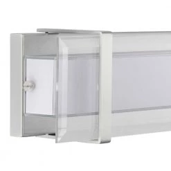 Miter LED Collection 24" Brushed Nickel Clear Glass Luxe Bath Vanity Light by Progress Lighting -Progress Lighting Shop brushed nickel progress lighting vanity lighting p300152 009 30 1f 1000