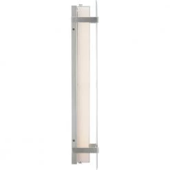 Miter LED Collection 24" Brushed Nickel Clear Glass Luxe Bath Vanity Light by Progress Lighting -Progress Lighting Shop brushed nickel progress lighting vanity lighting p300152 009 30 fa 1000