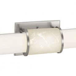 Phase 1.2 LED Collection 36" Brushed Nickel White Shade Modern Bath Vanity Light by Progress Lighting -Progress Lighting Shop brushed nickel progress lighting vanity lighting p300206 009 30 4f 1000