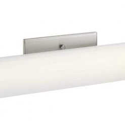 Phase 2.1 LED Collection 36" Brushed Nickel White Shade Modern Bath Vanity Light by Progress Lighting -Progress Lighting Shop brushed nickel progress lighting vanity lighting p300209 009 30 4f 1000