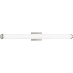 Phase 1.1 LED Collection 48" Brushed Nickel White Shade Modern Bath Vanity Light by Progress Lighting -Progress Lighting Shop brushed nickel progress lighting vanity lighting p300225 009 30 c3 1000
