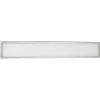 Everlume Collection 1-Light Brushed Nickel Frosted Glass LED Modern Bath Vanity Linear Panel Light by Progress Lighting -Progress Lighting Shop brushed nickel progress lighting vanity lighting p300305 009 cs 64 1000