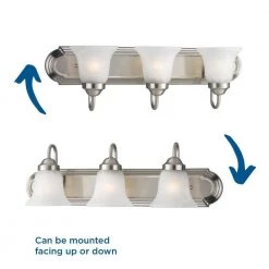 3-Light Brushed Nickel Alabaster Glass Traditional Bath Vanity Light by Progress Lighting -Progress Lighting Shop brushed nickel progress lighting vanity lighting p3053 09 c3 1000