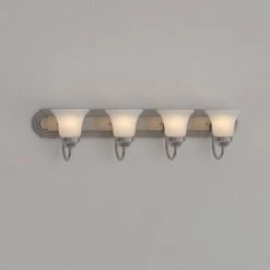 4-Light Brushed Nickel Alabaster Glass Traditional Bath Vanity Light by Progress Lighting -Progress Lighting Shop brushed nickel progress lighting vanity lighting p3054 09 1d 1000