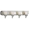 4-Light Brushed Nickel Alabaster Glass Traditional Bath Vanity Light by Progress Lighting -Progress Lighting Shop brushed nickel progress lighting vanity lighting p3054 09 64 1000