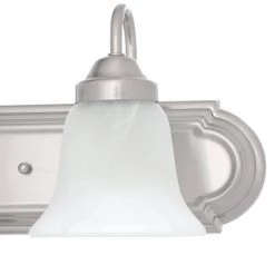 6-Light Brushed Nickel Alabaster Glass Traditional Bath Vanity Light by Progress Lighting -Progress Lighting Shop brushed nickel progress lighting vanity lighting p3056 09 4f 1000