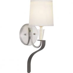 Nealy Collection 1-Light Brushed Nickel Wall Bracket by Progress Lighting 7 Nealy Collection 1-Light Brushed Nickel Wall Bracket by Progress Lighting -Progress Lighting Shop brushed nickel progress lighting vanity lighting p710046 009 4f 1000