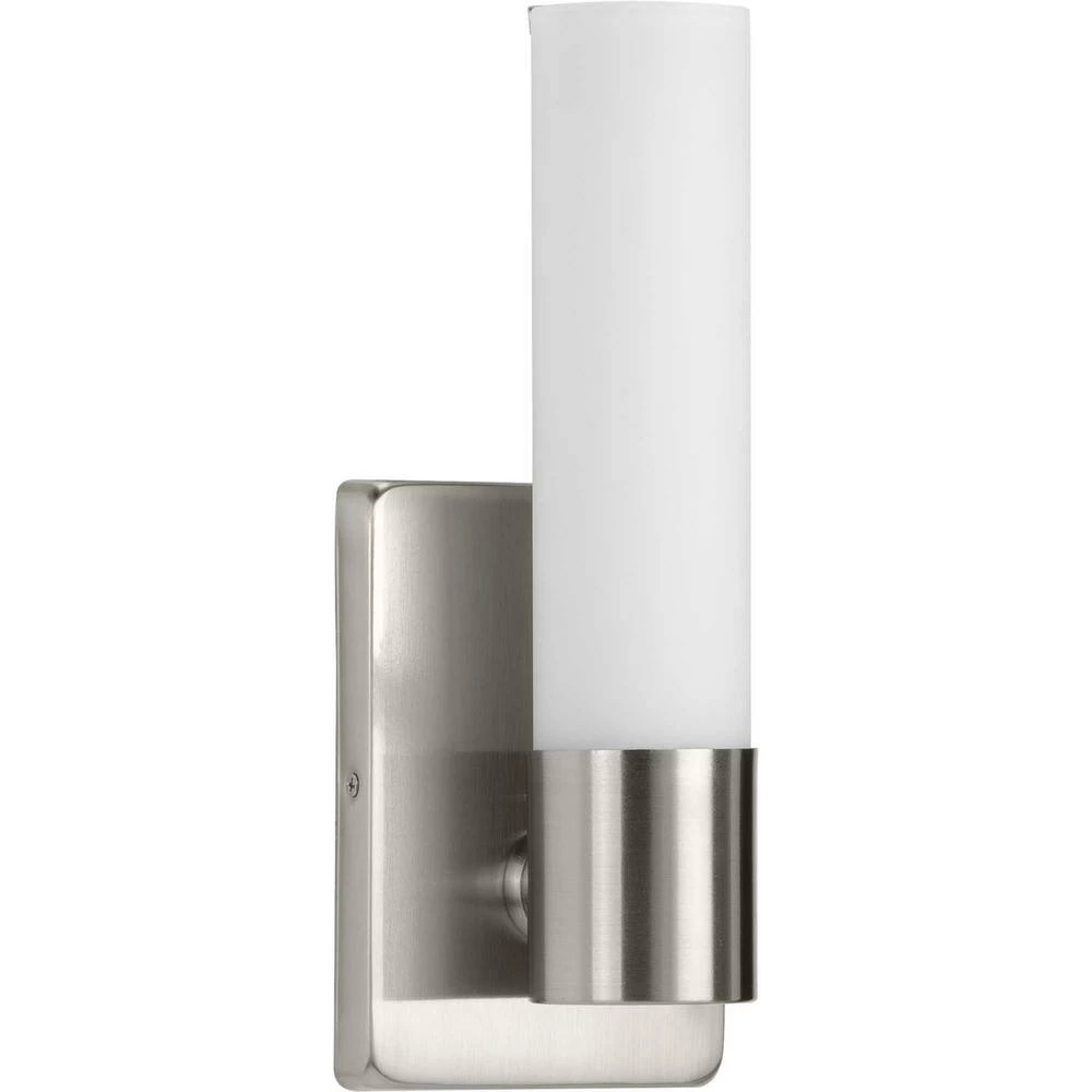 Blanco LED 1-Light Brushed Nickel LED Wall Bracket Sconce by Progress Lighting 5 Blanco LED 1-Light Brushed Nickel LED Wall Bracket Sconce by Progress Lighting - Image 3