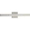 Planck 32-Watt Brushed Nickel Integrated LED Sconce by Progress Lighting -Progress Lighting Shop brushed nickel progress lighting vanity lighting p710052 009 30 64 1000