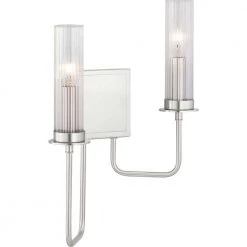 Rainey Collection 2-Light Brushed Nickel Wall Bracket by Progress Lighting -Progress Lighting Shop brushed nickel progress lighting vanity lighting p710056 009 44 1000