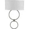 LED Shaded Sconce 1-Light Brushed Nickel Circle LED Wall Sconce by Progress Lighting -Progress Lighting Shop brushed nickel progress lighting vanity lighting p710058 009 30 64 1000