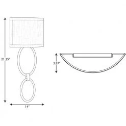 LED Shaded Sconce 1-Light Brushed Nickel Circle LED Wall Sconce by Progress Lighting -Progress Lighting Shop brushed nickel progress lighting vanity lighting p710058 009 30 76 1000