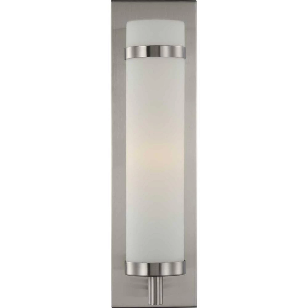 Hartwick 1-Light Brushed Nickel Wall Sconce by Progress Lighting 6 Hartwick 1-Light Brushed Nickel Wall Sconce by Progress Lighting - Image 4
