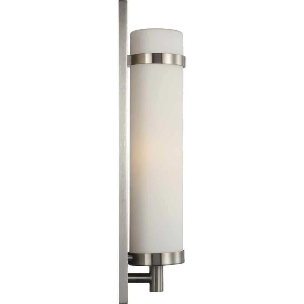 Hartwick 1-Light Brushed Nickel Wall Sconce by Progress Lighting 12 Hartwick 1-Light Brushed Nickel Wall Sconce by Progress Lighting - Image 10