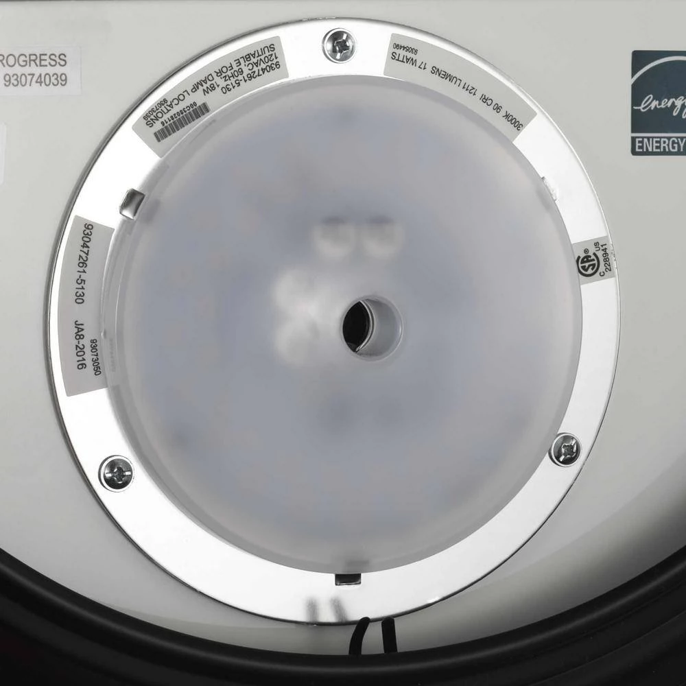 Eclipse LED 1-Light Brushed Nickel LED Wall Sconce by Progress Lighting 9 Eclipse LED 1-Light Brushed Nickel LED Wall Sconce by Progress Lighting - Image 7