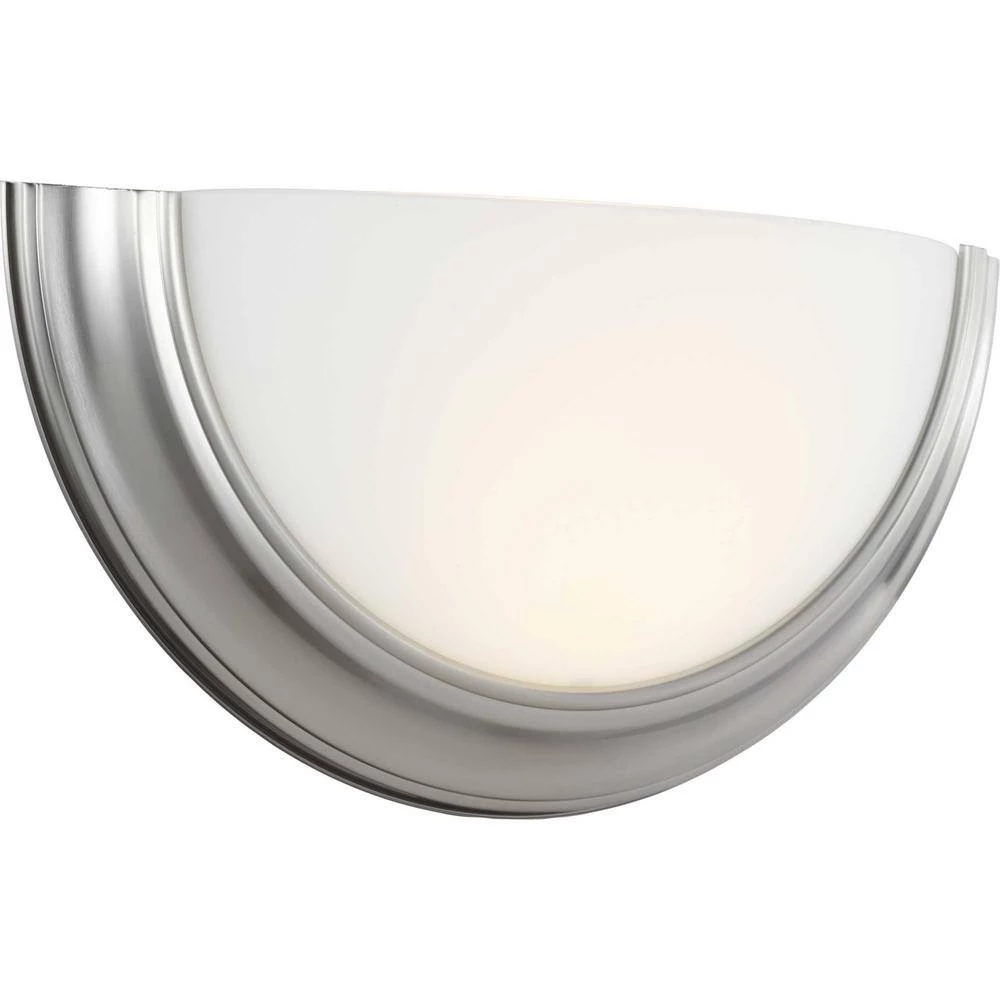 Eclipse LED 1-Light Brushed Nickel LED Wall Sconce by Progress Lighting 10 Eclipse LED 1-Light Brushed Nickel LED Wall Sconce by Progress Lighting - Image 8