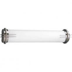 2-Light Brushed Nickel Fluorescent Bathroom Vanity Light by Progress Lighting -Progress Lighting Shop brushed nickel progress lighting vanity lighting p7227 09eb 40 1000