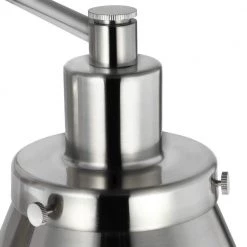 Hinton Collection 1-Light Brushed Nickel Swing Arm Adjustable Coastal Farmhouse Wall Light Sconce by Progress Lighting -Progress Lighting Shop brushed nickel progress lighting wall lamps p710085 009 1f 1000