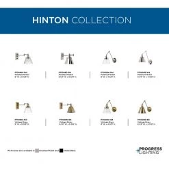 Hinton Collection 1-Light Polished Nickel Swing Arm Adjustable Coastal Farmhouse Wall Light Sconce by Progress Lighting -Progress Lighting Shop brushed nickel progress lighting wall lamps p710095 104 a0 1000