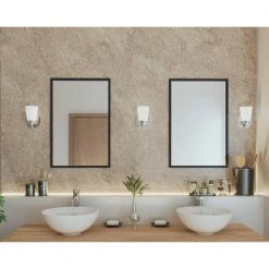 Flight Collection 1-Light Brushed Nickel Etched Glass Coastal Bath Vanity Light by Progress Lighting -Progress Lighting Shop brushed nickel progress lighting wall sconces p300000 009 c3 1000