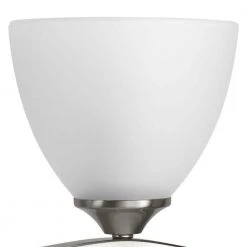 Laird Collection 1-Light Brushed Nickel Etched Glass Traditional Bath Vanity Light by Progress Lighting -Progress Lighting Shop brushed nickel progress lighting wall sconces p300095 009 4f 1000