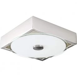 Frame Collection 17 -Watt Brushed Nickel Integrated LED Wall Sconce by Progress Lighting -Progress Lighting Shop brushed nickel progress lighting wall sconces p350025 009 30 c3 1000