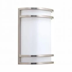 1-Light Brushed Nickel Integrated LED Wall Sconce by Progress Lighting